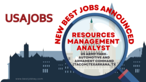 Resources Management Analyst